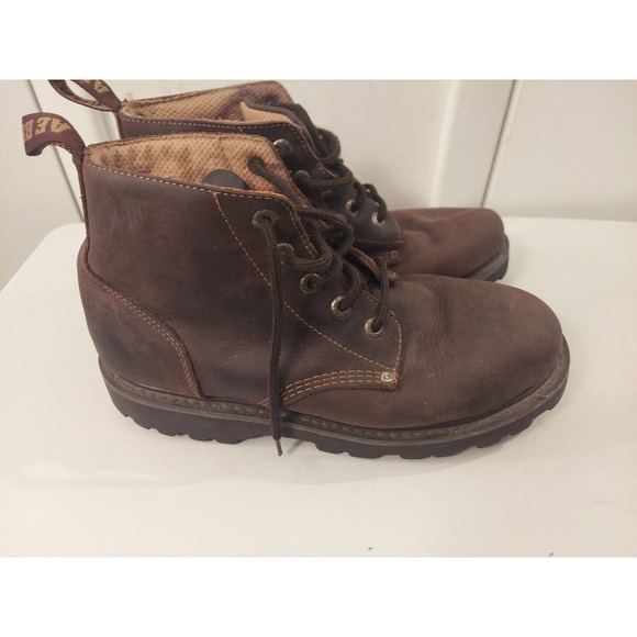 American Eagle Chukka Boots Mens 12 Brown Leather Combat Hiking Work 4000 main image 13